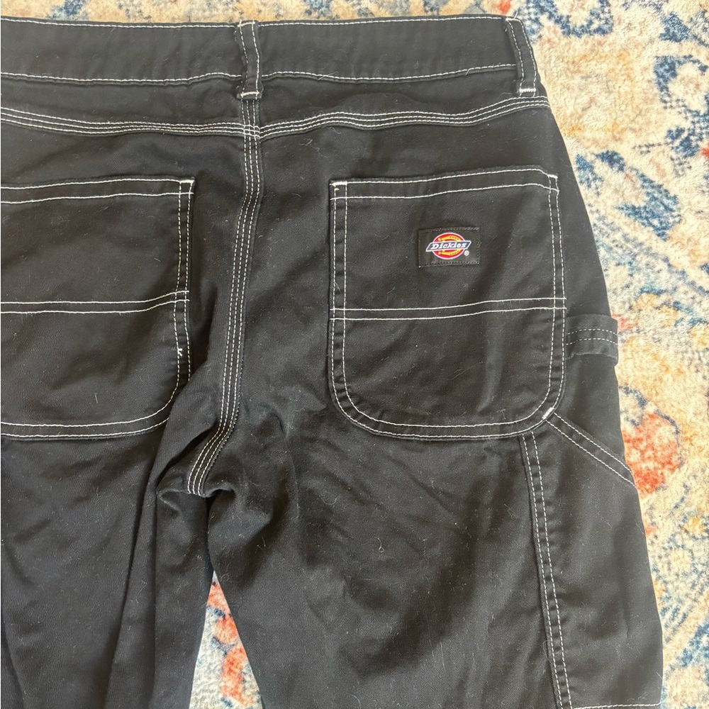 Dickies - Black Contrast Carpenter Pants - Picture 8 of 9